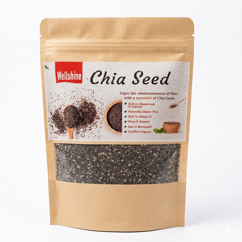 Chia Seeds Premium Whole in Pala, Kerala - Wellshine Distributors