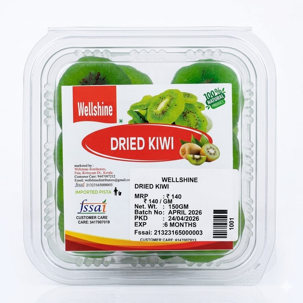 Dried Kiwi Premium Slices in Pala, Kerala - Wellshine Distributors