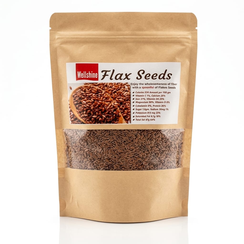 Premium Flax Seeds in Pala, Kerala - Wellshine Distributors