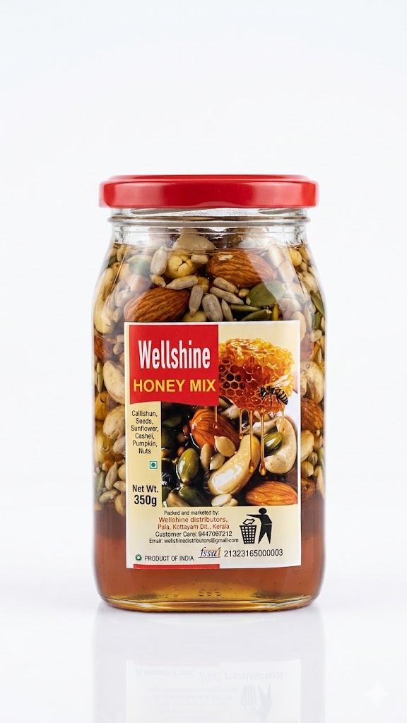 Honey Mix Dry Fruits in Pala, Kerala - Wellshine Distributors
