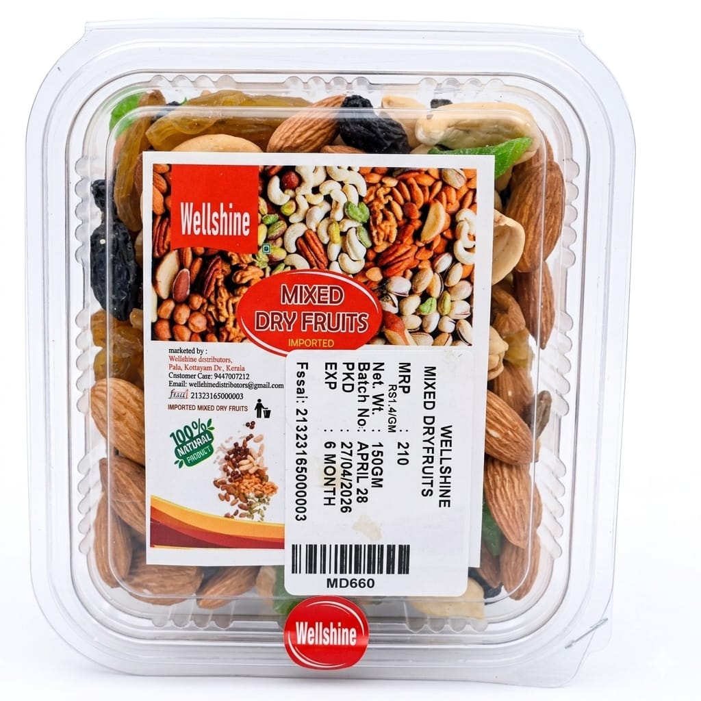Mixed Premium Dry Fruits (150g) in Pala, Kerala - Wellshine Distributors