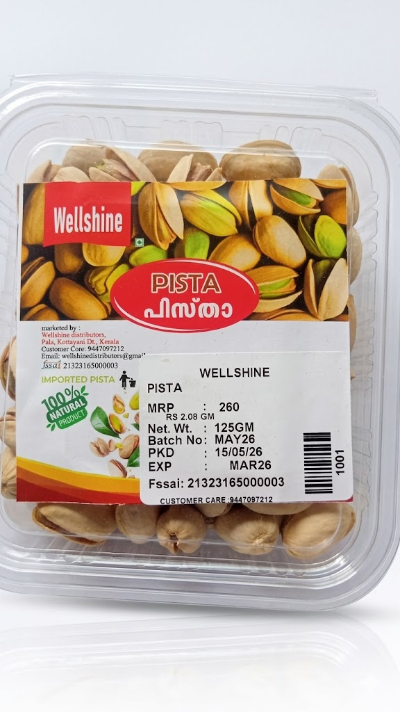 Premium Quality Pista in Pala, Kerala - Wellshine Distributors