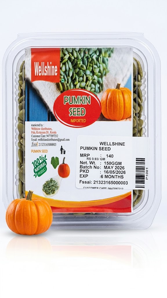 Premium Pumpkin Seeds in Pala, Kerala - Wellshine Distributors